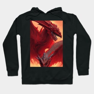 Eborsisk Red Dragon Hoodie